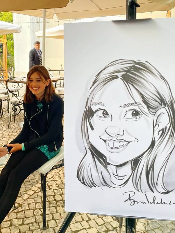 Caricatura ao vivo Primetoon 16